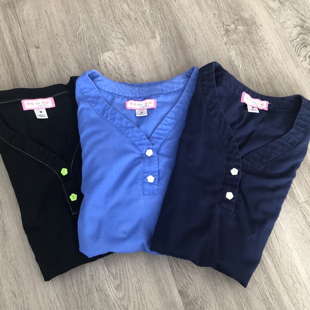 Bundle of Koi Scrub tops. Size Medium. Gently used but still lots of life!